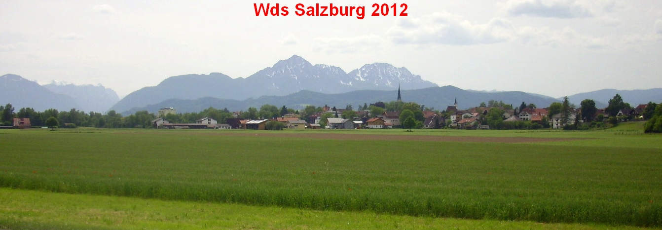 Wds Salzburg vesnice a pohoří